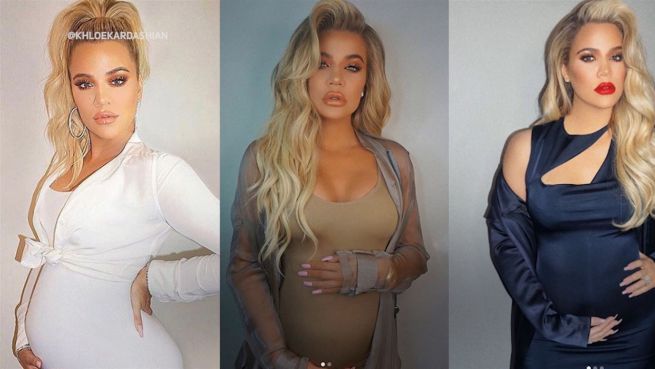 go to Babybauch-Bashing: Khloe K. hält Bauch zu oft